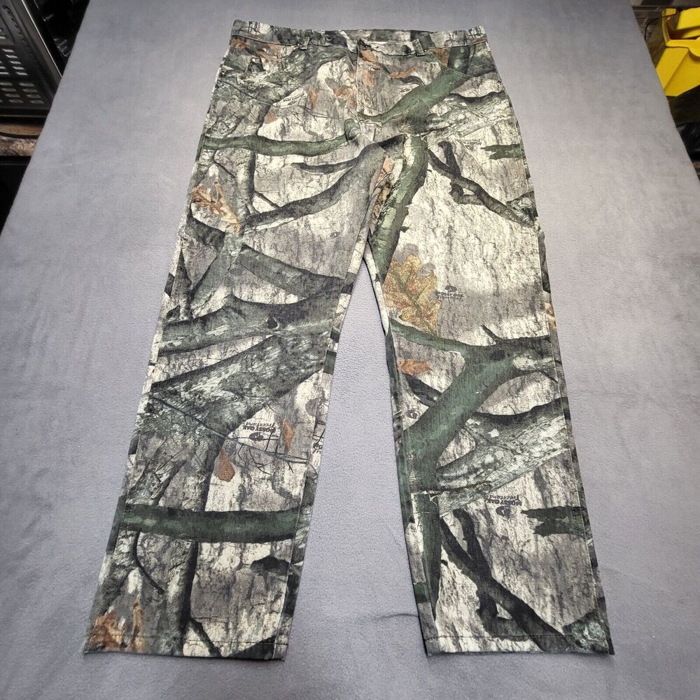 Wrangler Jeans Men's 40x30 Camouflage Pro Gear Mossy Oak Tree Stand Camo - Picture 1 of 9